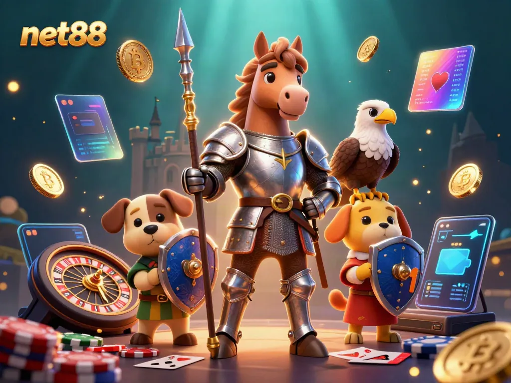 Experience thrilling gaming with net88's unique atmosphere showcasing immersive casino action.