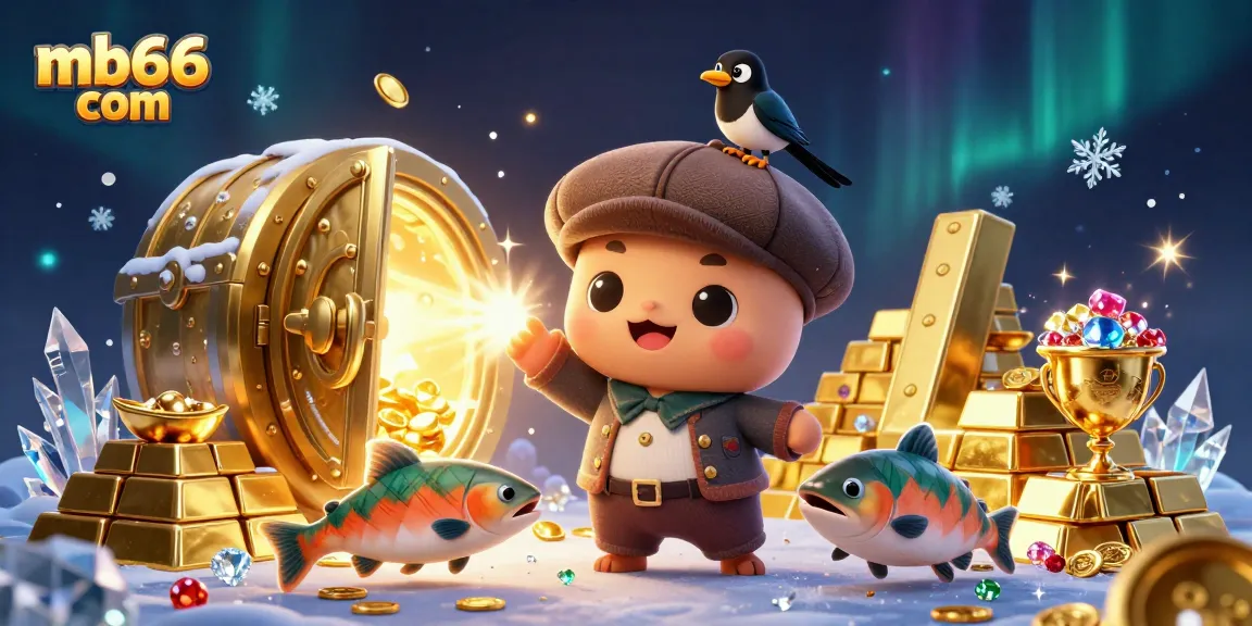 Experience thrilling gameplay at mb66 com with adorable characters amidst gold and treasures.